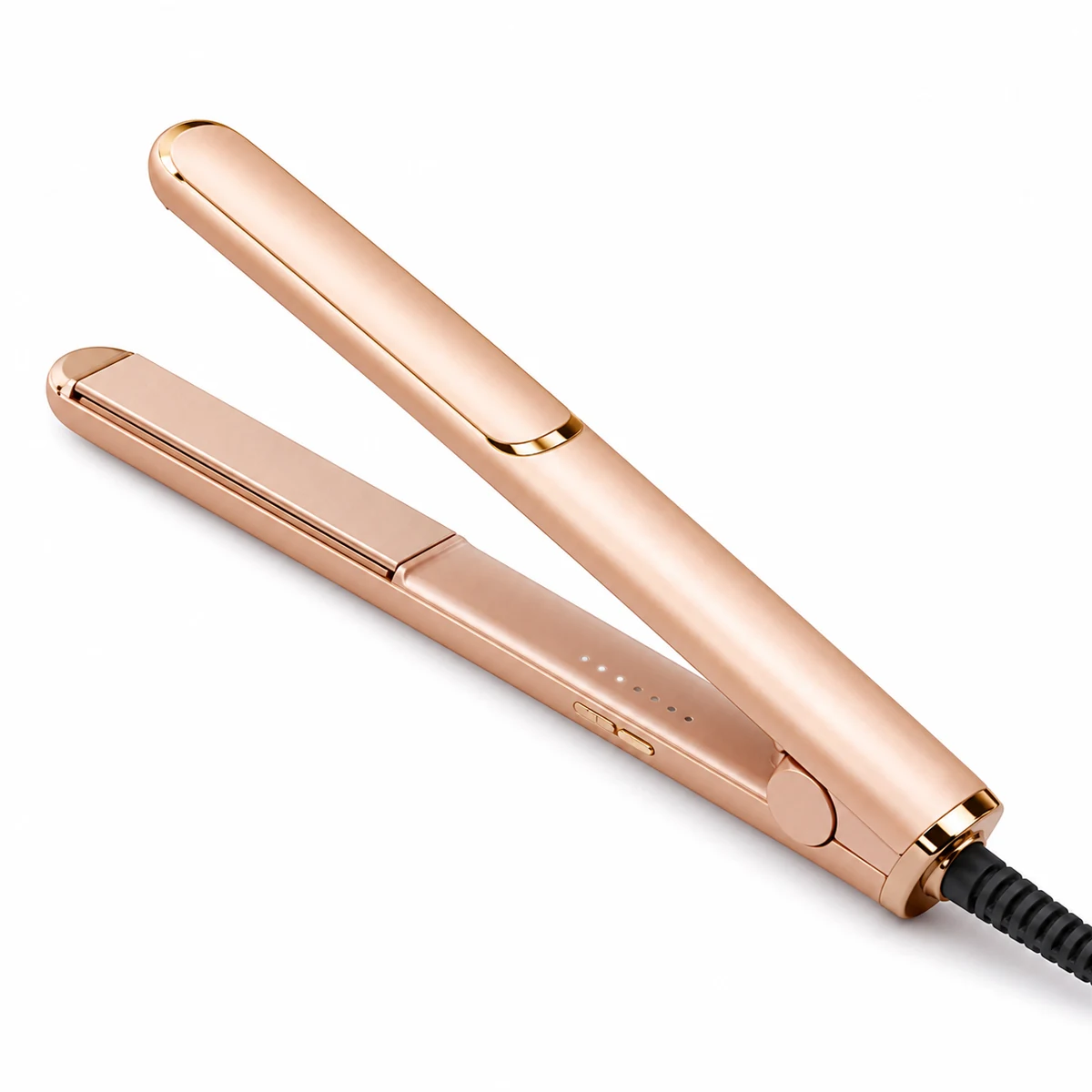 Negative-ion hair straightener