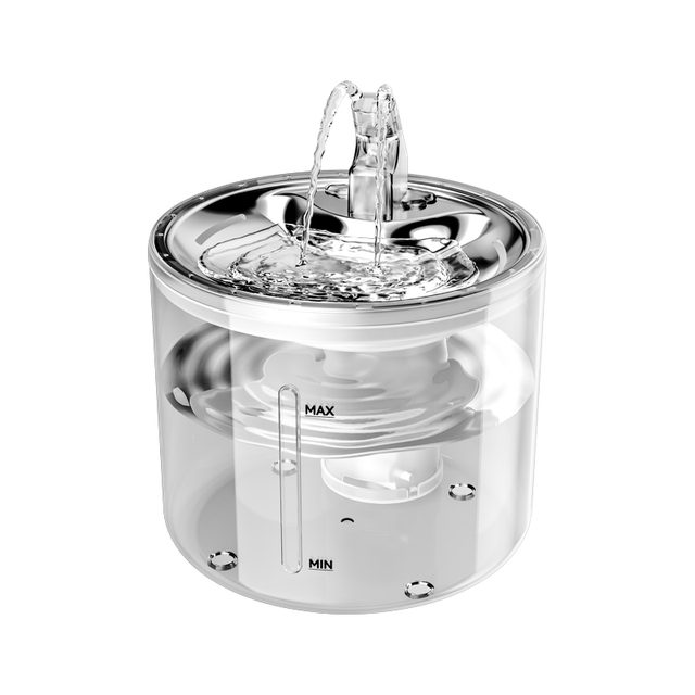 Quiet smart fountain